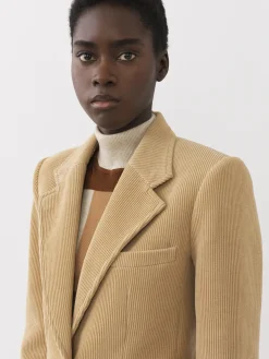 Vestes-Chloé Veste Blazer Pearl Beige