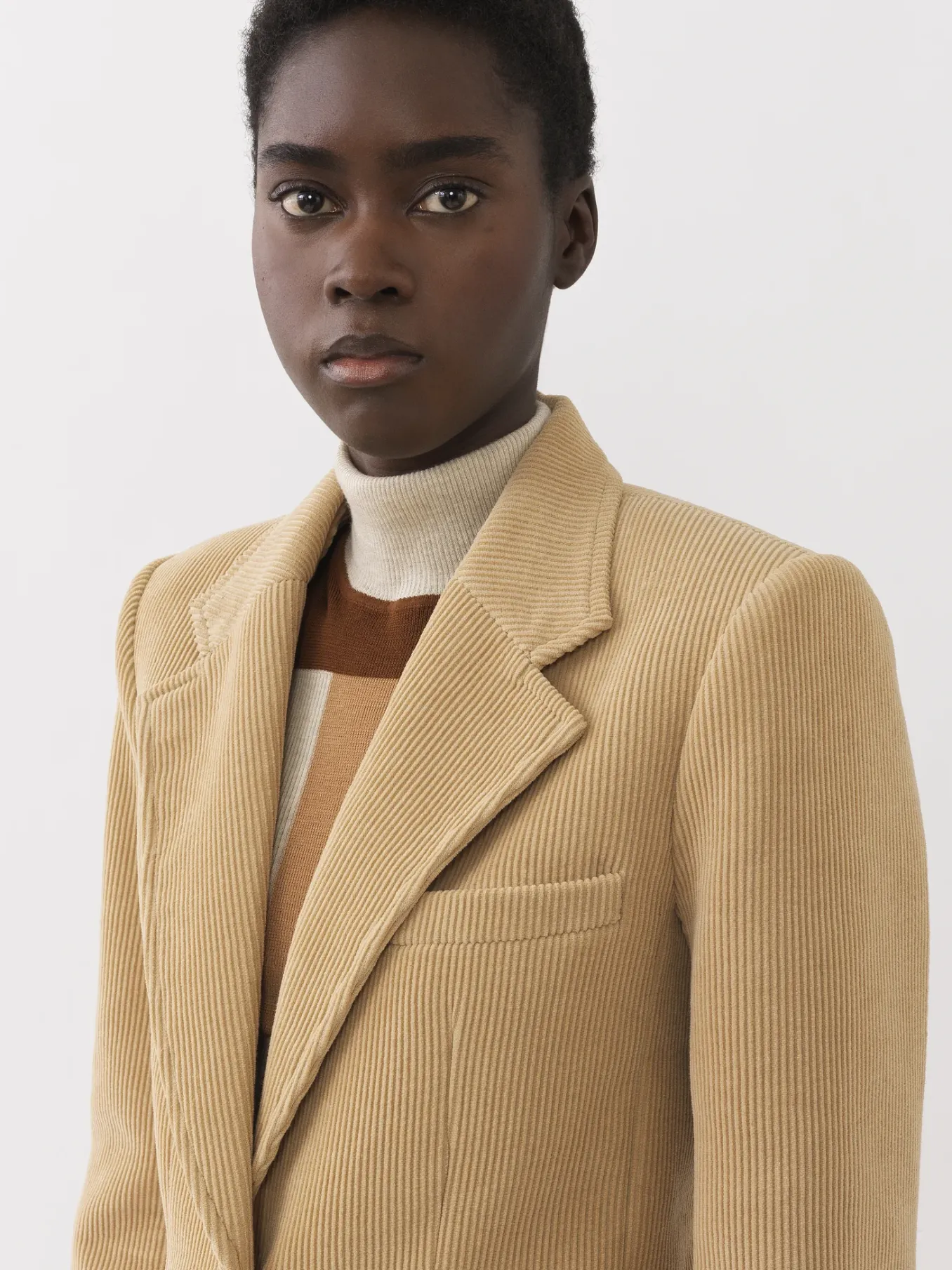 Vestes-Chloé Veste Blazer Pearl Beige