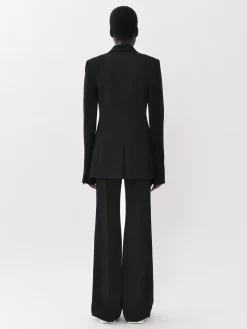 Vestes-Chloé Veste Blazer Forme Cloche Noir