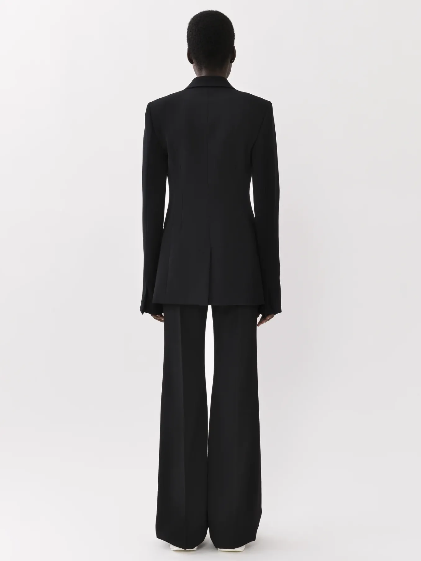 Vestes-Chloé Veste Blazer Forme Cloche Noir