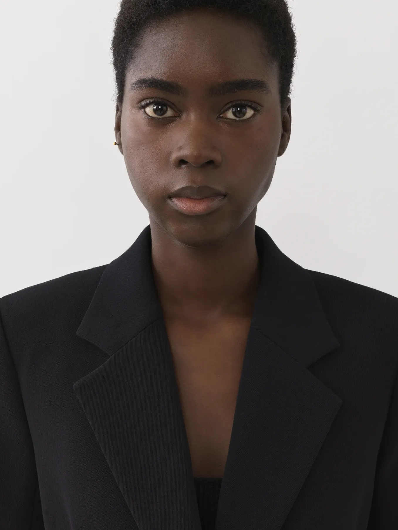 Vestes-Chloé Veste Blazer Forme Cloche Noir