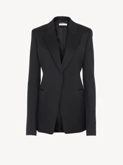 Vestes-Chloé Veste Blazer Ouverte Noir