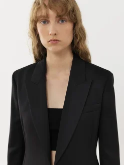 Vestes-Chloé Veste Blazer Ouverte Noir