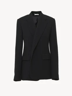 Vestes-Chloé Veste Blazer Ouverte Noir
