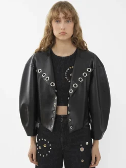 Vestes-Chloé Veste Courte Ouverte Noir