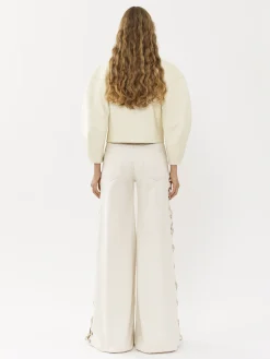 Vestes-Chloé Veste Courte Ouverte Eden White